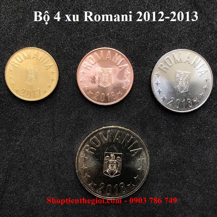 Bộ 4 xu Romani 2012-2013 - SP005165